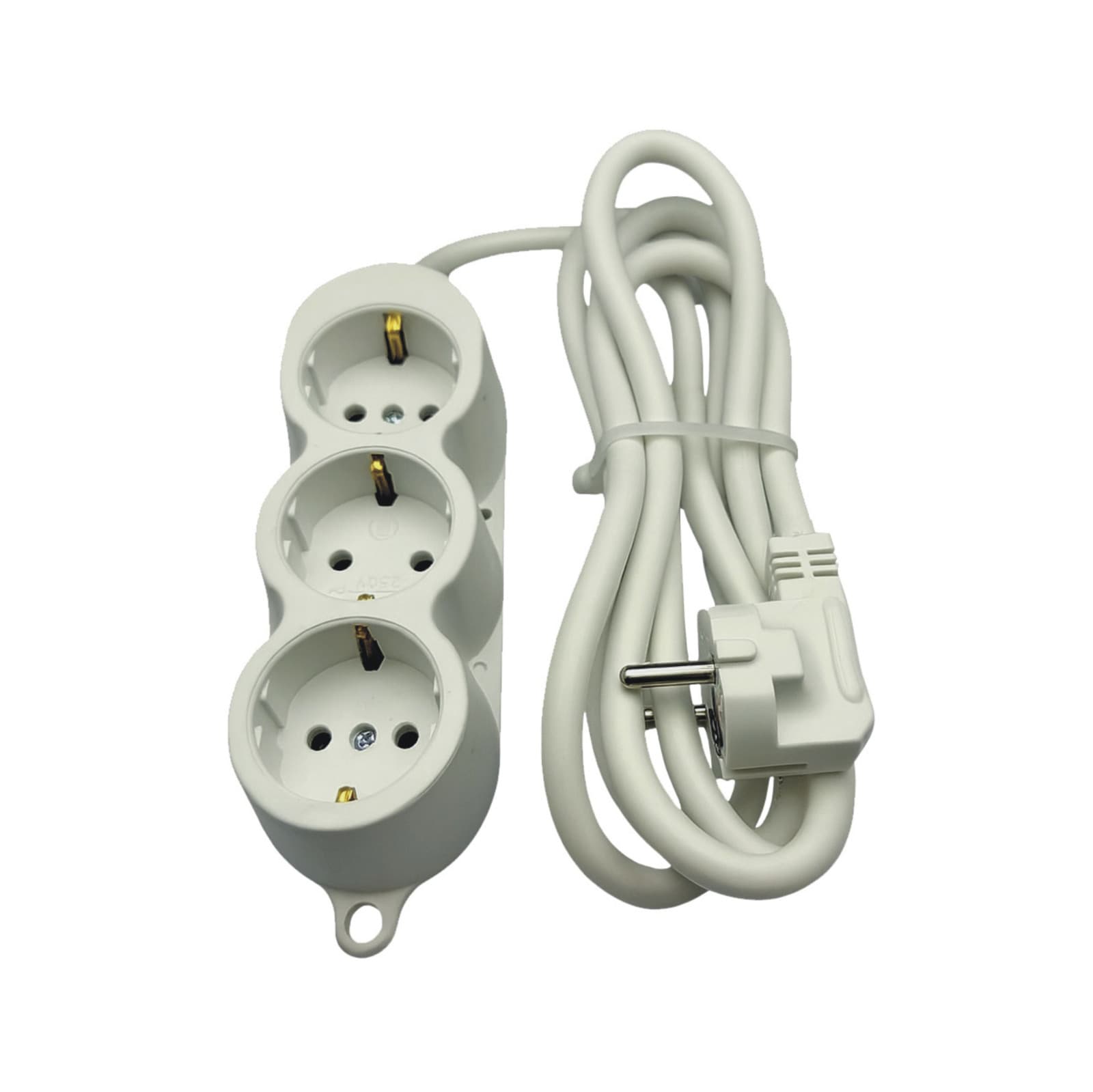 Prelungitor cauciuc 3 prize cu cablu 5 metri – 3×2,5 mm²