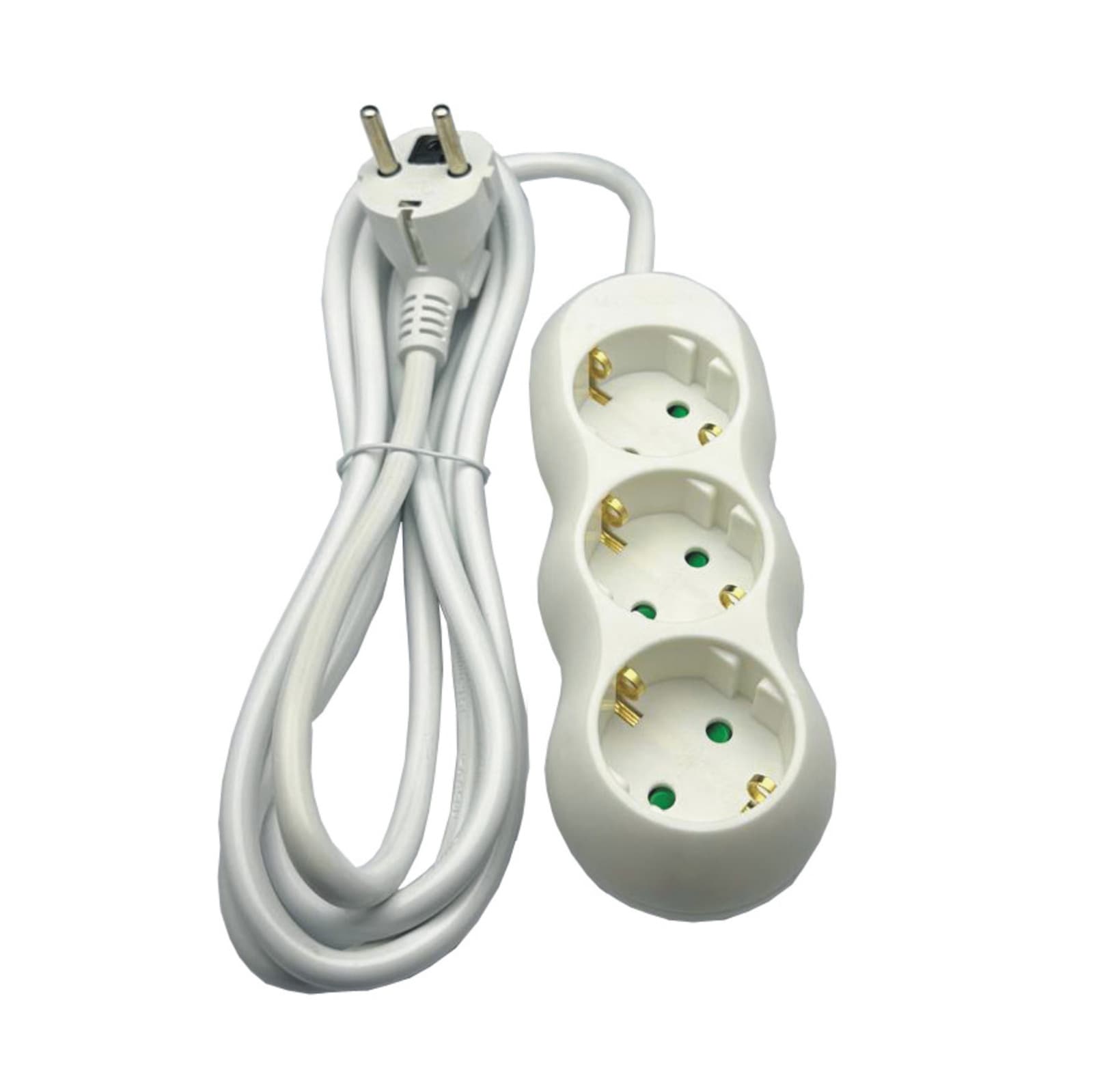 Prelungitor 3 prize,10m, cablu 3×1.5 mm², IP20.