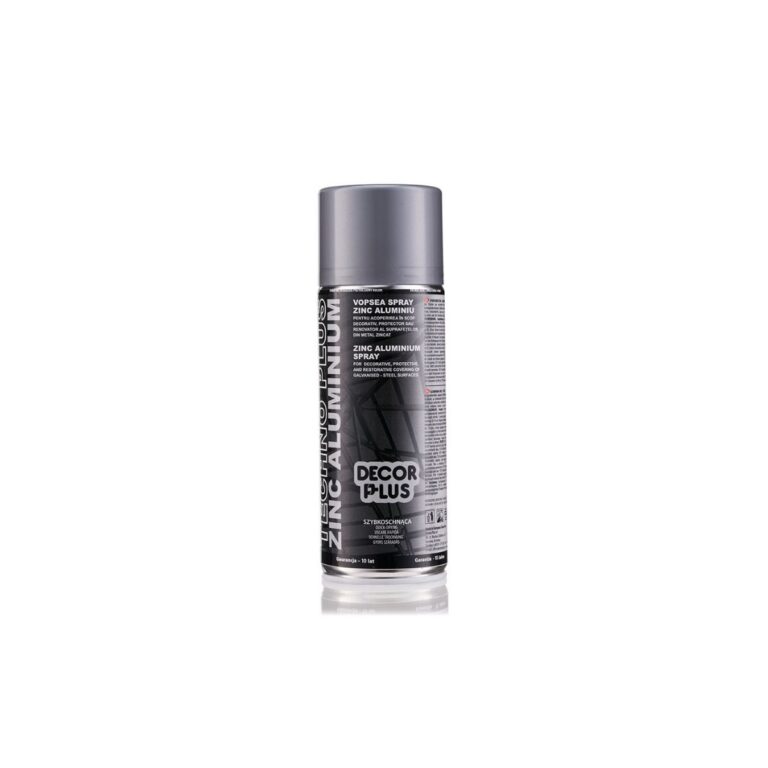 Vopsea spray retuș / ZINC ALUMINIU