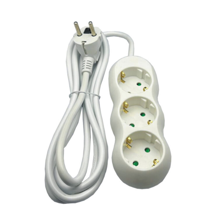 Prelungitor 3 prize,10m, cablu 3×1.5 mm², IP20.