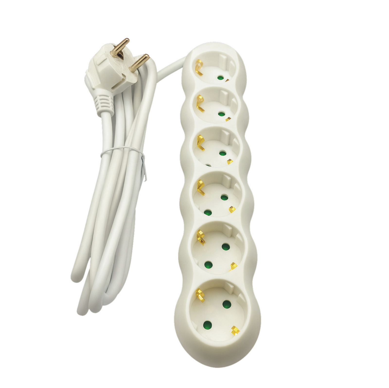 Prelungitor 6 prize, cablu 3×1.5 mm²